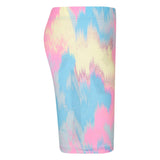 NIKE JNR PRINTED CLUB BIKE SHORT BLUE