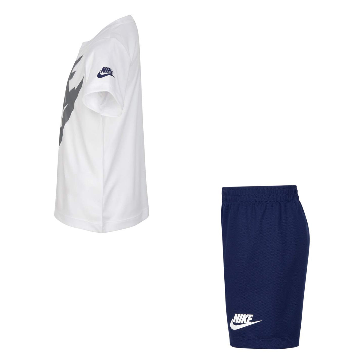 NIKE JNR FUTURA SHORT SET WHITE