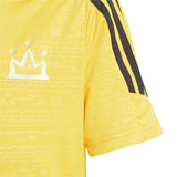 adidas Kids Salah Train Jersey Yellow