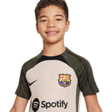 Nike FCB 23 Kids Strike Drill Tee Grey