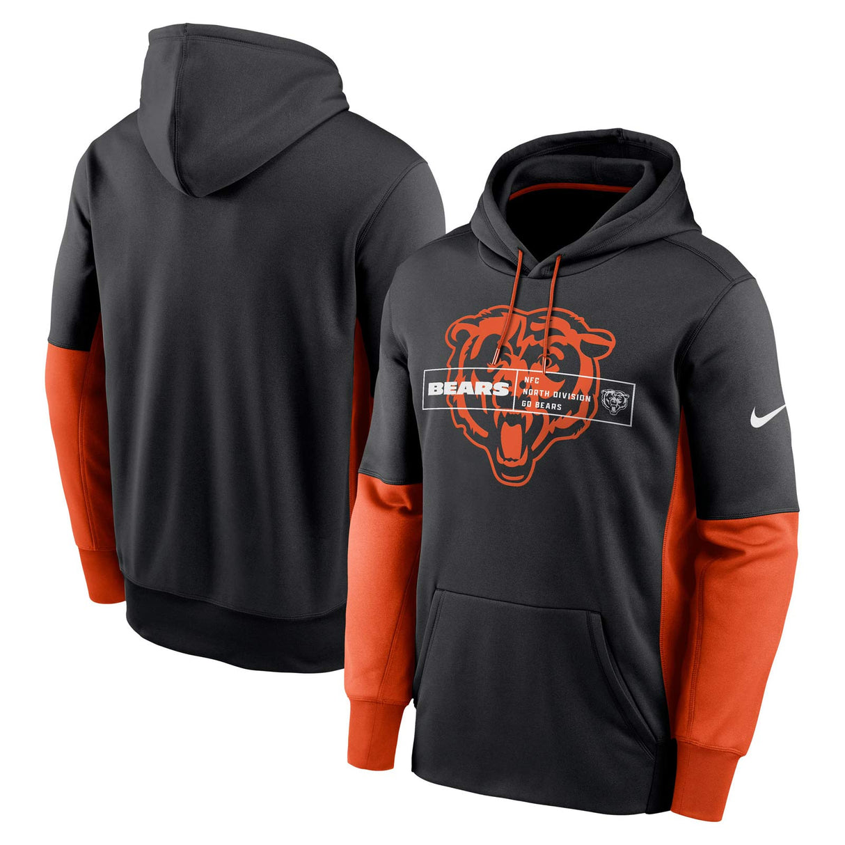Nike Bears Therma Color Block Hoody Blk