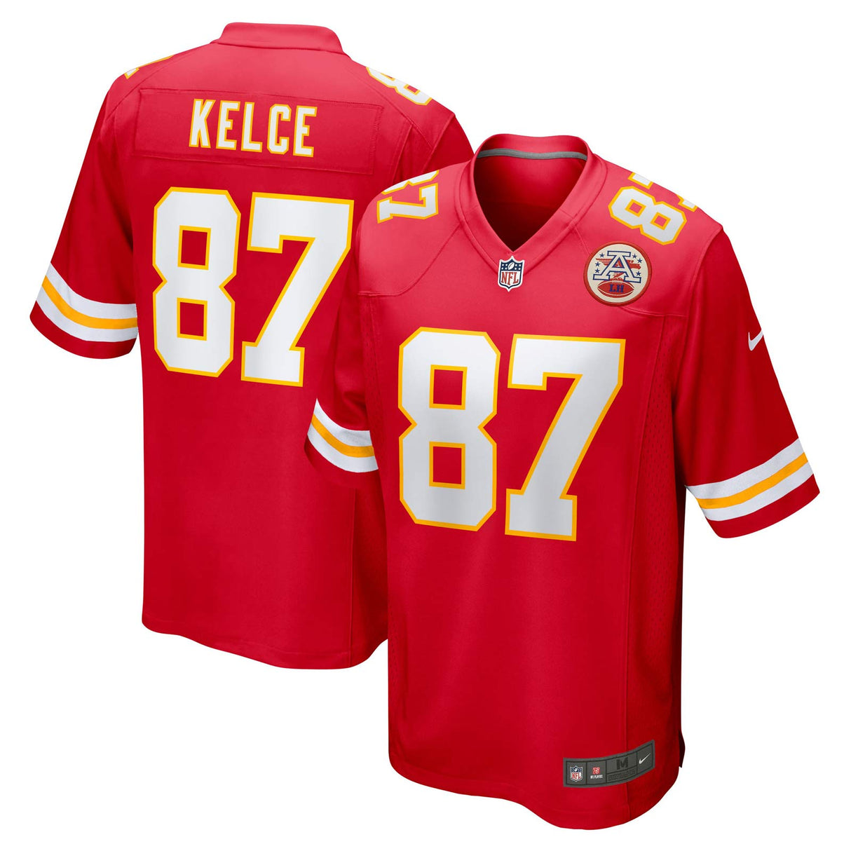 Nike Chiefs Kelce 87 Home Game Jersey Rd