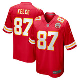 Nike Chiefs Kelce 87 Home Game Jersey Rd
