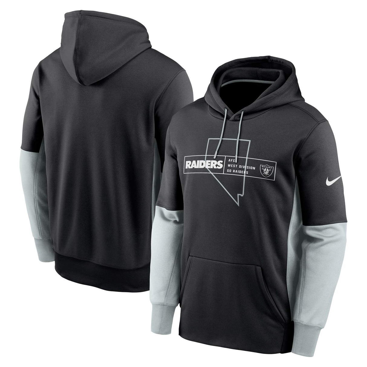 Nike Raiders Therma Color Block Hoody Bk
