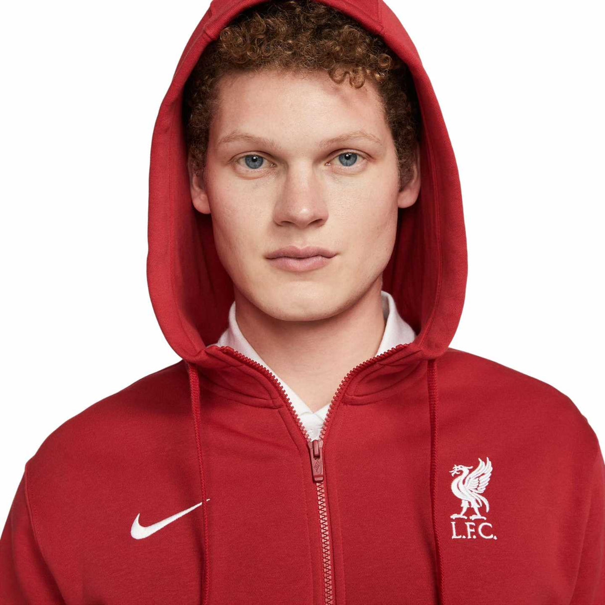 Nike LFC 23 Adults NSW FZ Hoodie Red