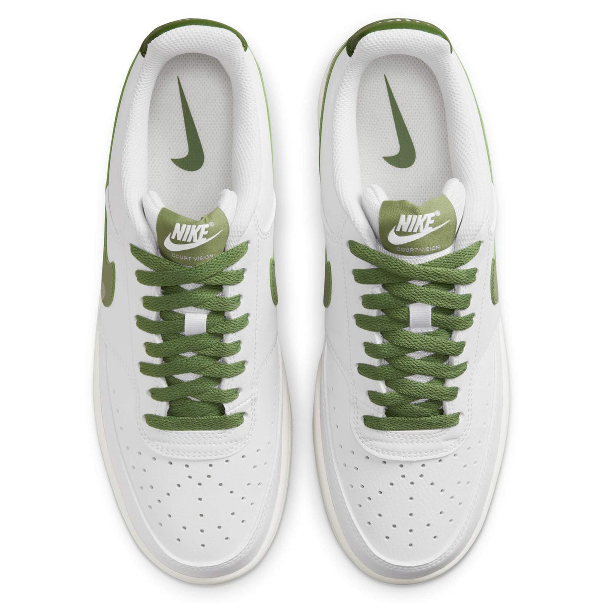 Nike Court Vision Lo Mens White/Green