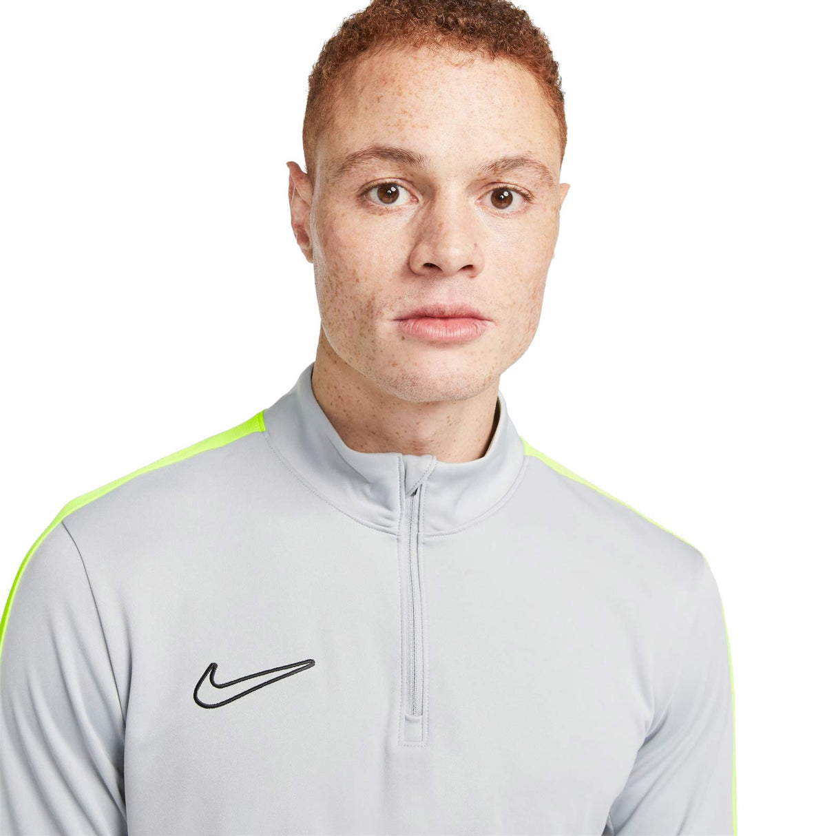 Nike Mens Dri-Fit Acad23 Drill Top Grey