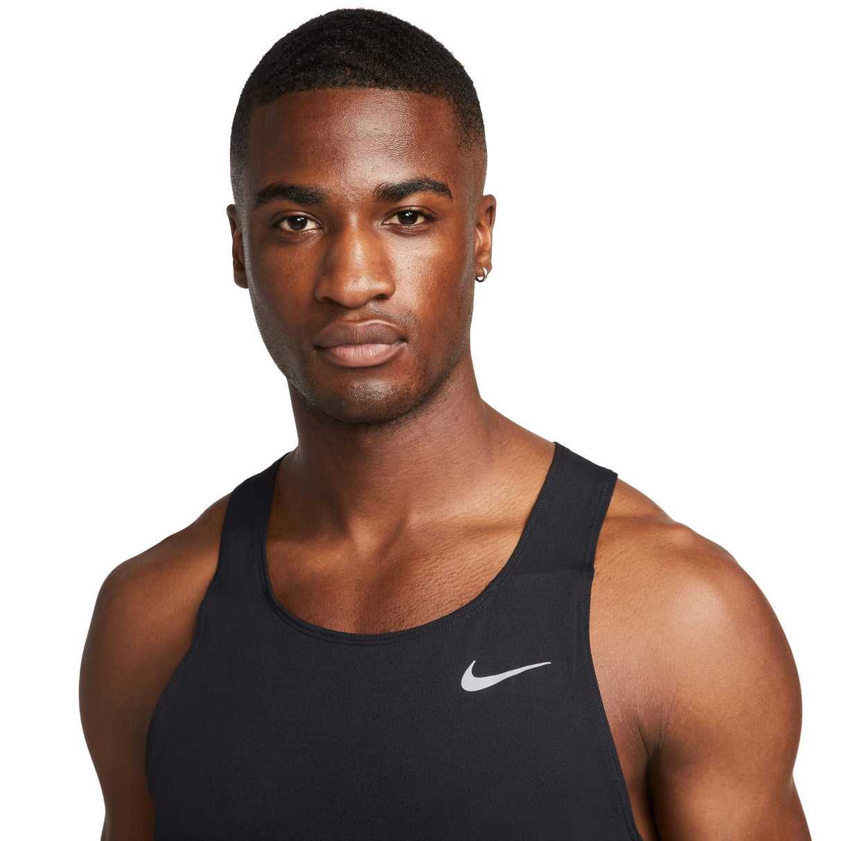 Nike Mens Dri-Fit Fast Singlet Black