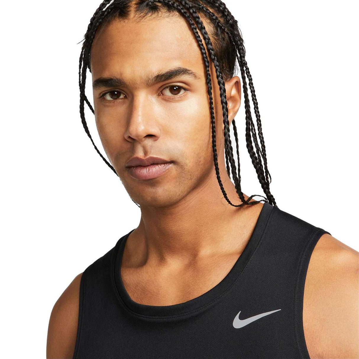 Nike Mens Dri-Fit Miler Tank Black