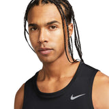 Nike Mens Dri-Fit Miler Tank Black