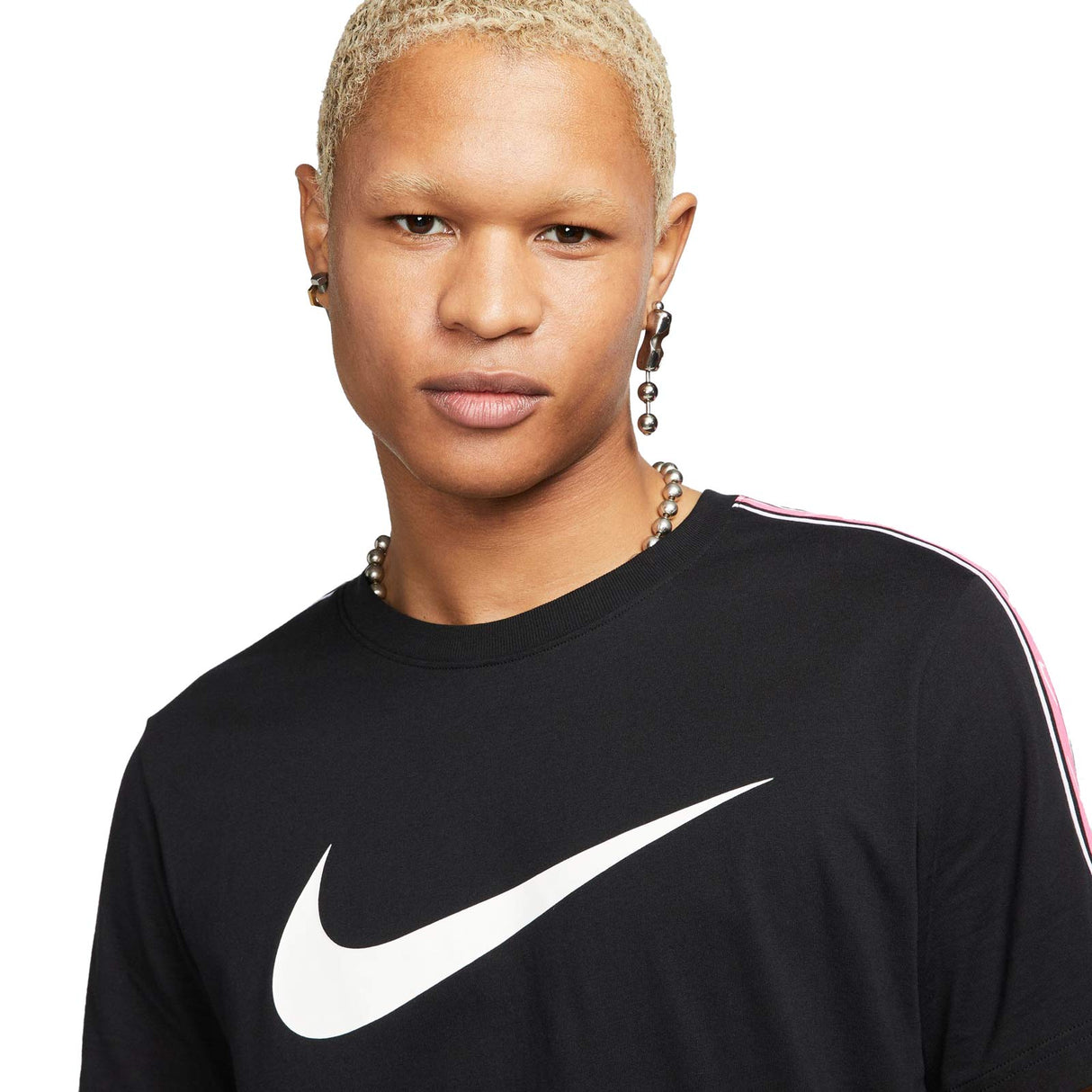 Nike Mens Repeat SW SS Tee Black