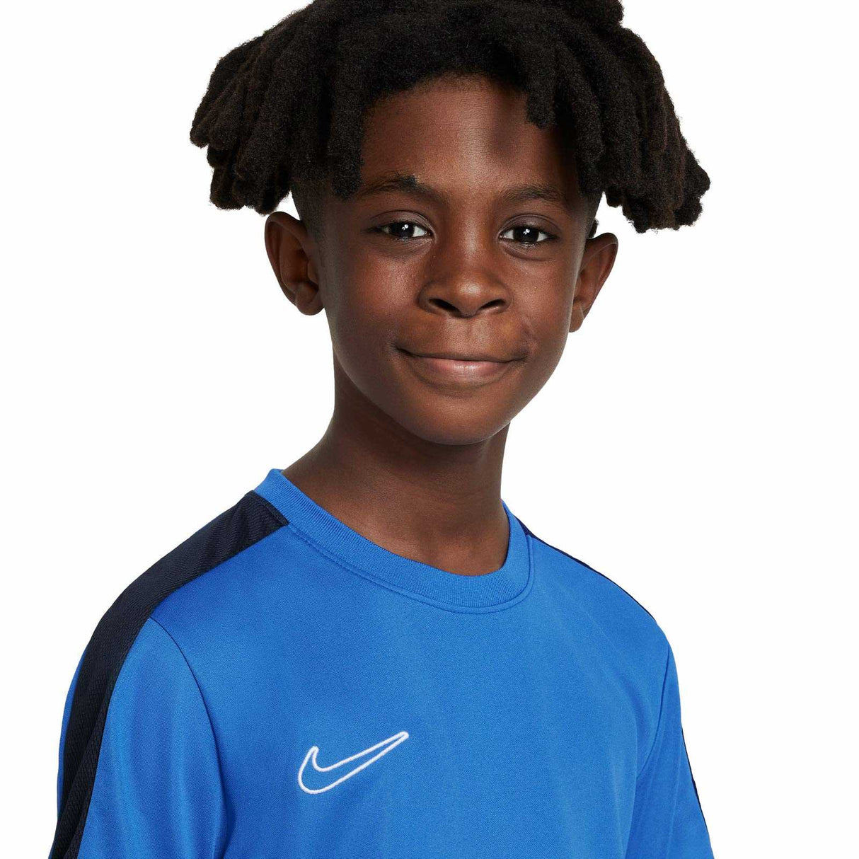 Nike Boys DF Acad 23 Top SS BR Blue