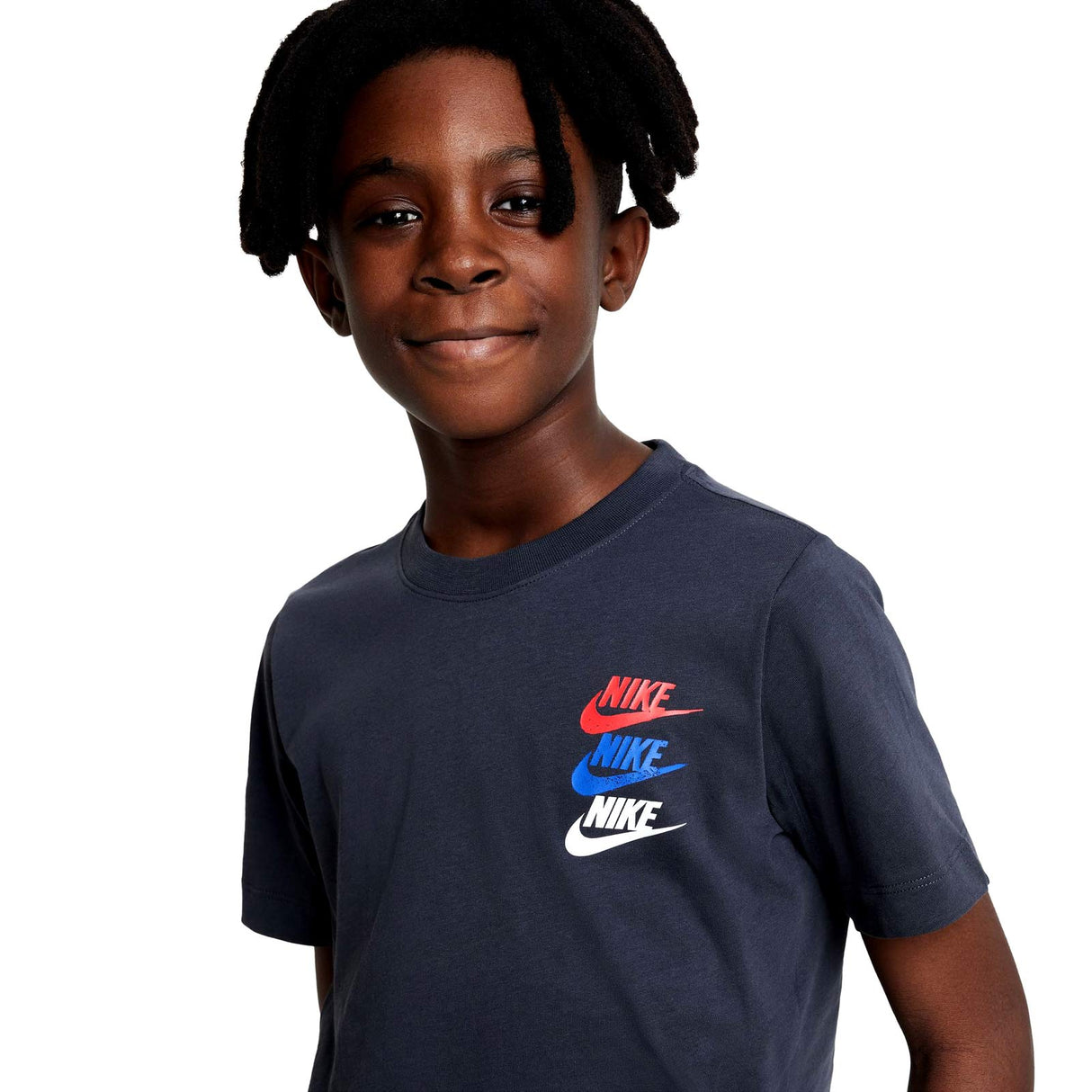 Nike Boys NSW Si Graphic Tee Grey