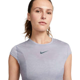 Nike Wmns DF Run DVN SS Top Purple