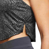 Nike Wmns One DF Crop Tank AOP Black