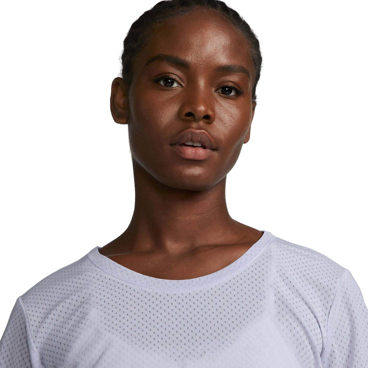 Nike Wmns One DF Breathe Std SS Top Purp