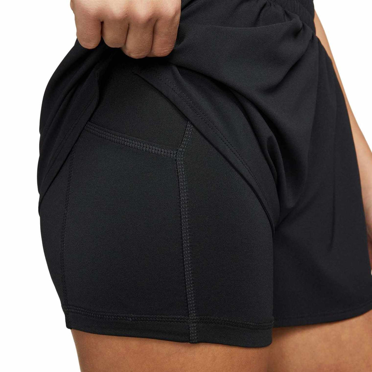 Nike Wmns One DF HR 3In 2n1 Short Black
