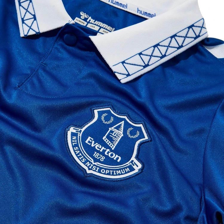 Hummel Everton 23 Kids Home Jersey Blue