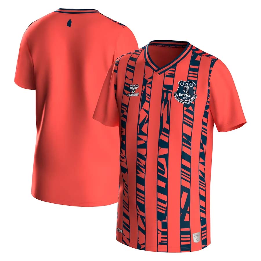 Hummel Everton 23 Kids Away Jersey Pink