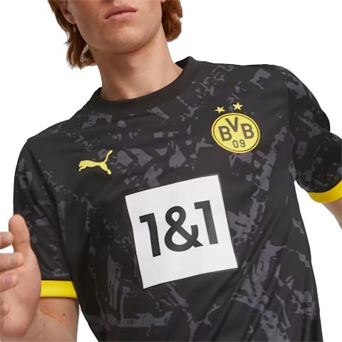 Puma BVB 23 Away Jersey Black