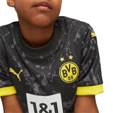 Puma BVB 23 Away Kids Jersey Black