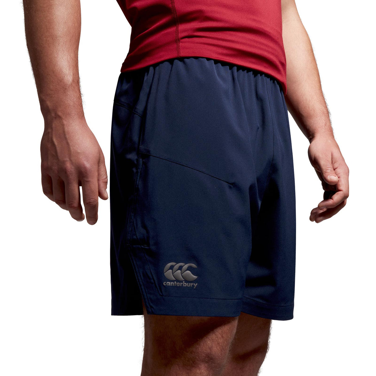 Canterbury Mens 7 inch Wovern Short Navy