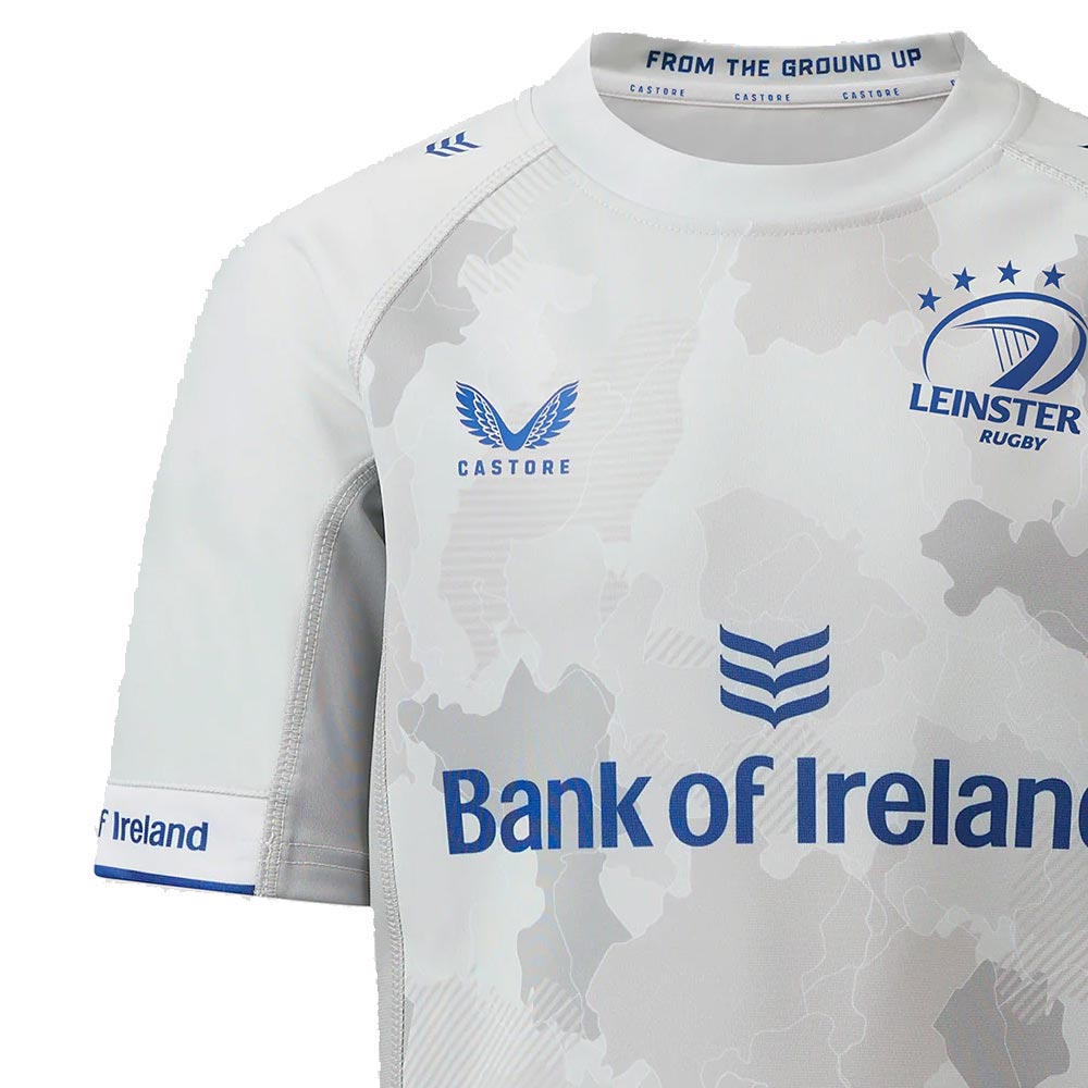 Castore Leinster 23 Kids Away Jersey Gry