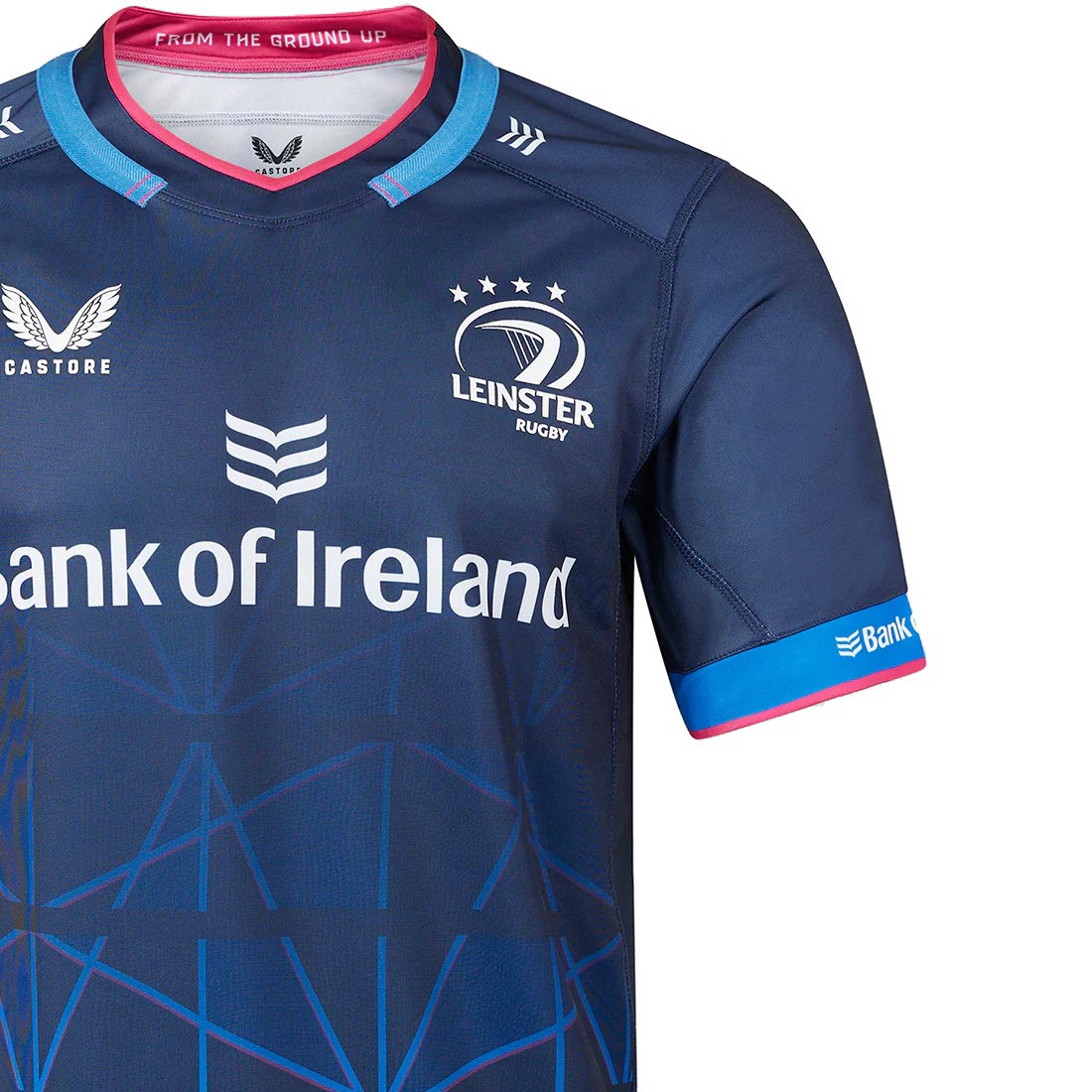 Castore Leinster 23 Kids Euro Jersey Nvy