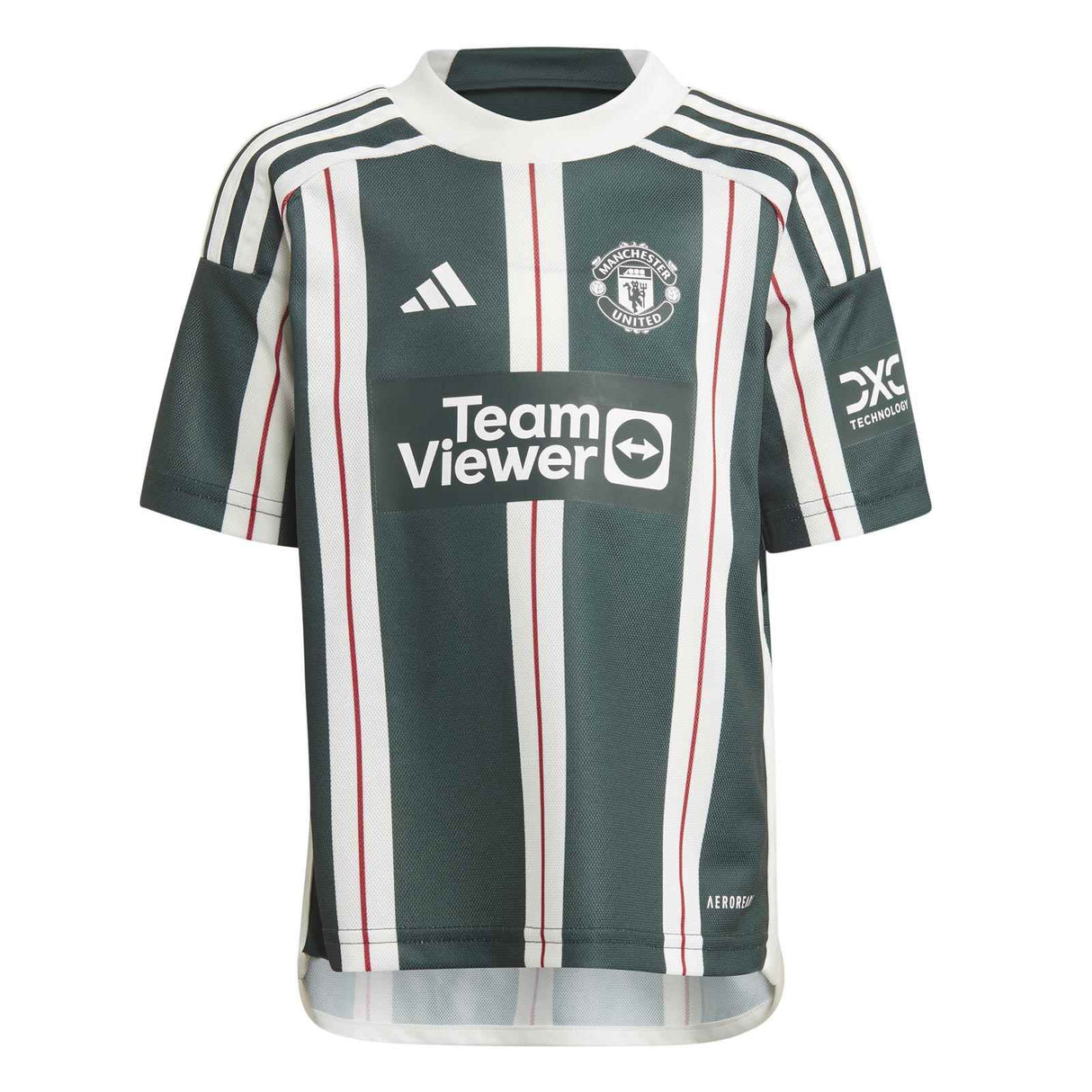 adidas Man Utd 23 Kids Away Mini Kit Grn