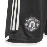 adidas Man Utd 23 Kids Away Short Black