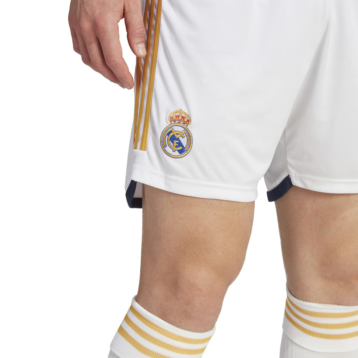 adidas Real Madrid 23 Home Shorts White