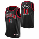 Jordan Bulls Derozan 11 Kid Jersey Black