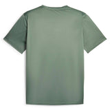 Puma Mens Fit Taped Tee Green