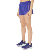 Asics Womens Icon 4in Short Purple