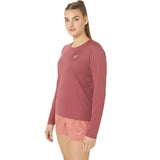Asics Womens Core LS Top Red
