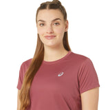 Asics Womens Core SS Top Red