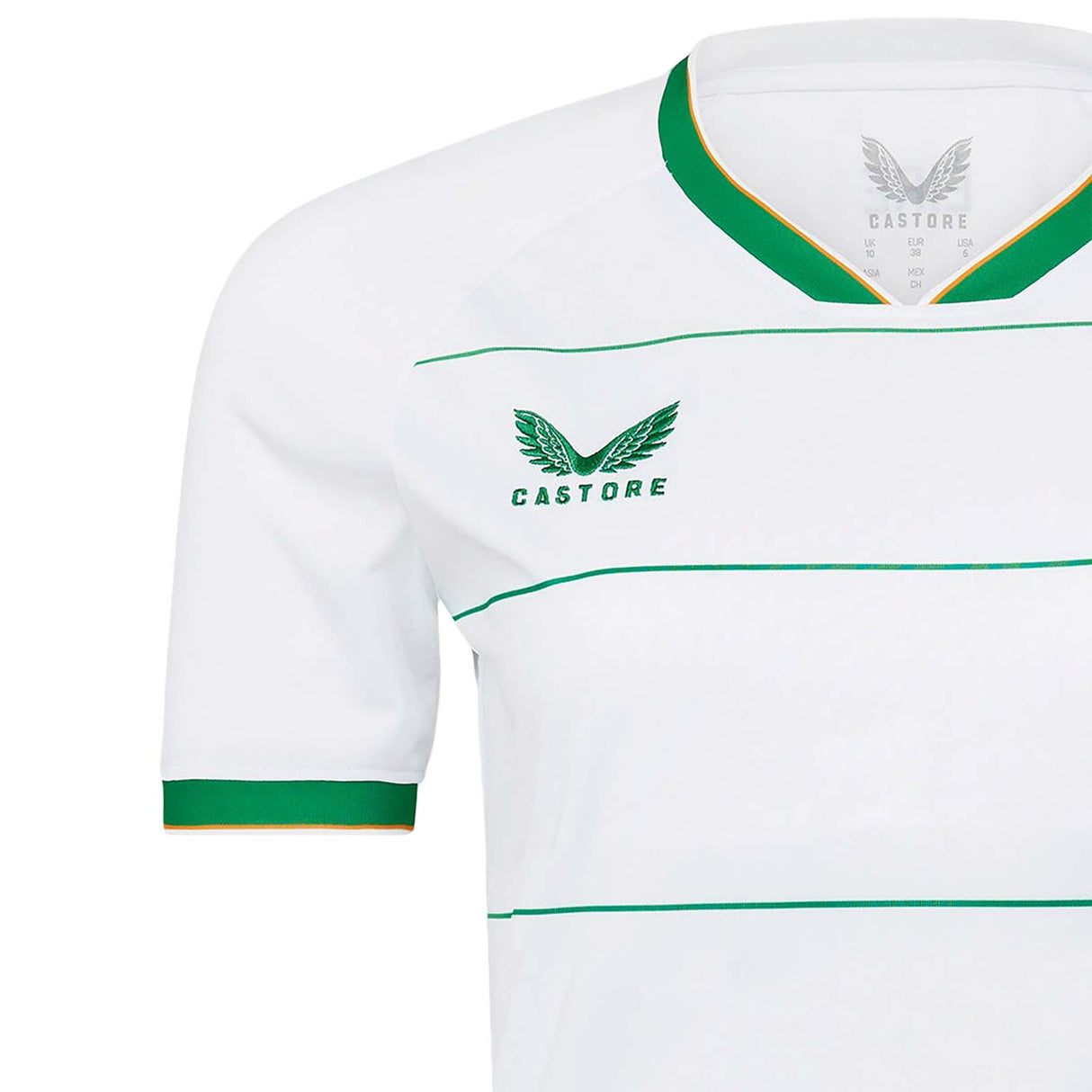 Castore FAI 23 Away Wmns SS Jersey White