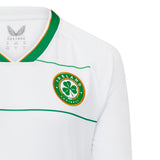 Castore FAI 23 Away Kids SS Jersey White
