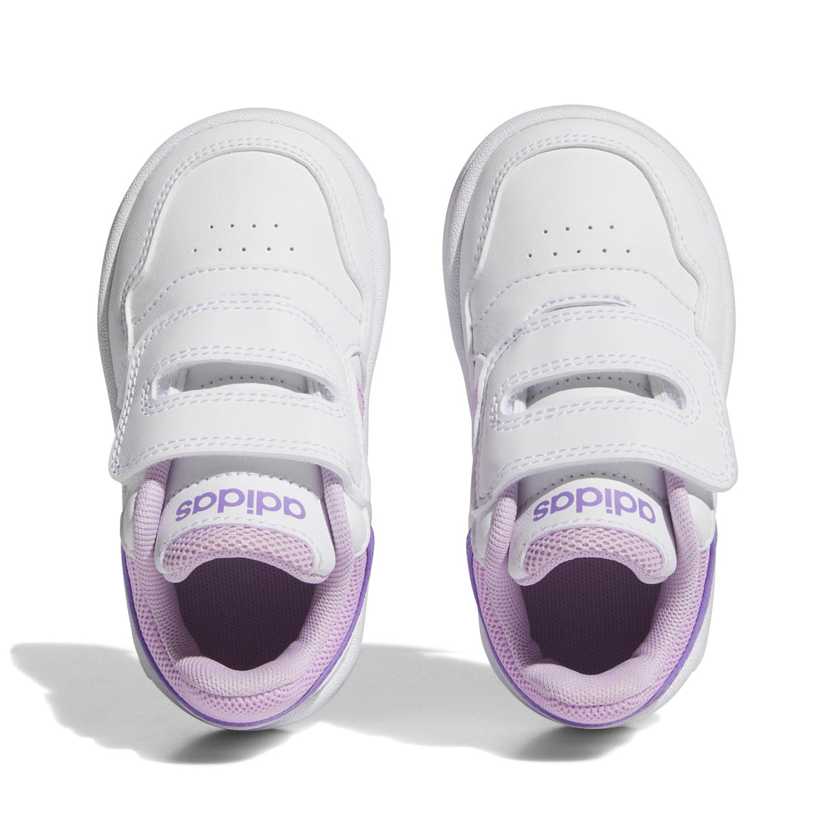 adidas Hoops 3.0 Girls White/Purple