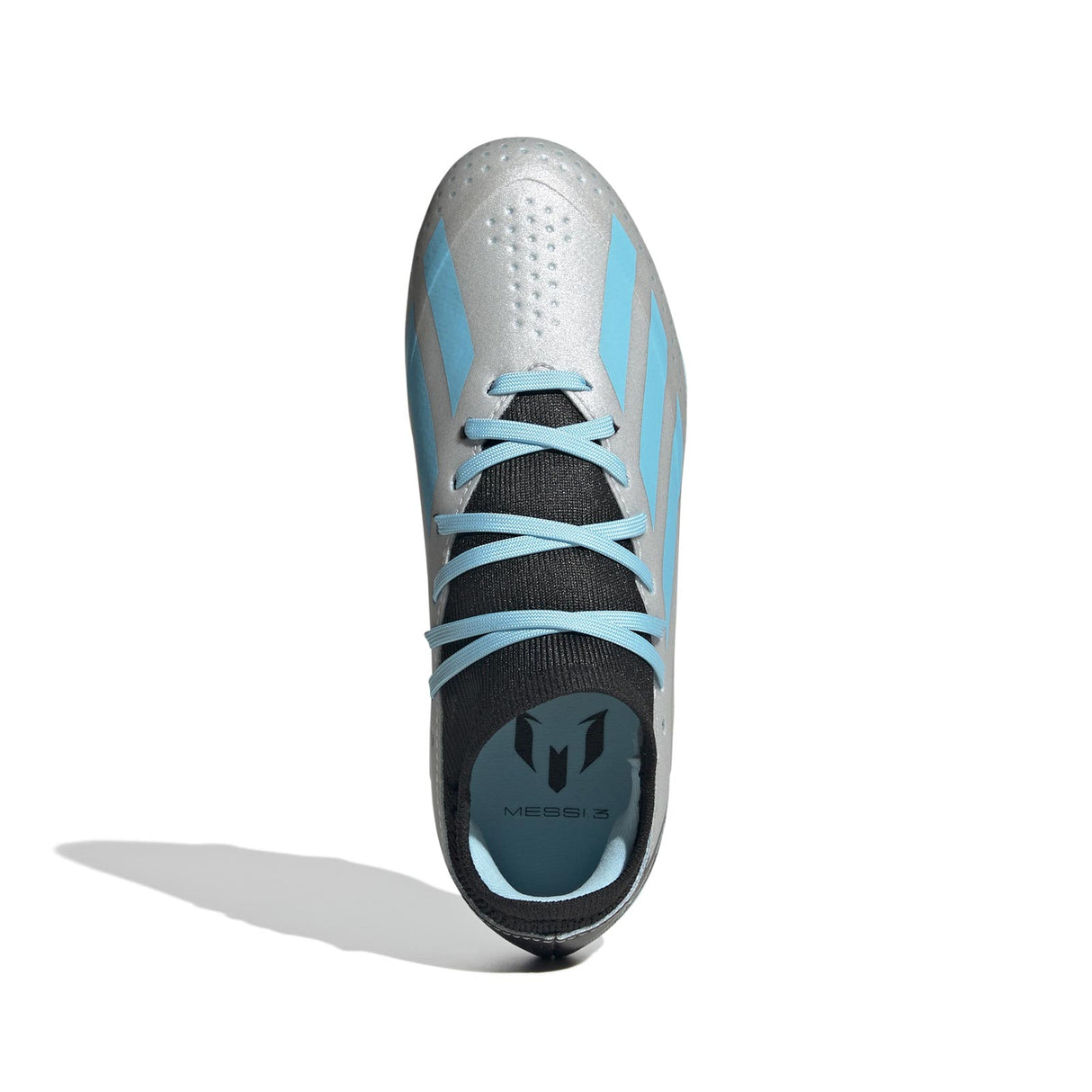 adidas Jnr X Crazyfast Messi.3 FG Silver