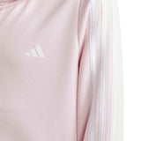 adidas Girls TR-ES 3S FZ Hood Pink