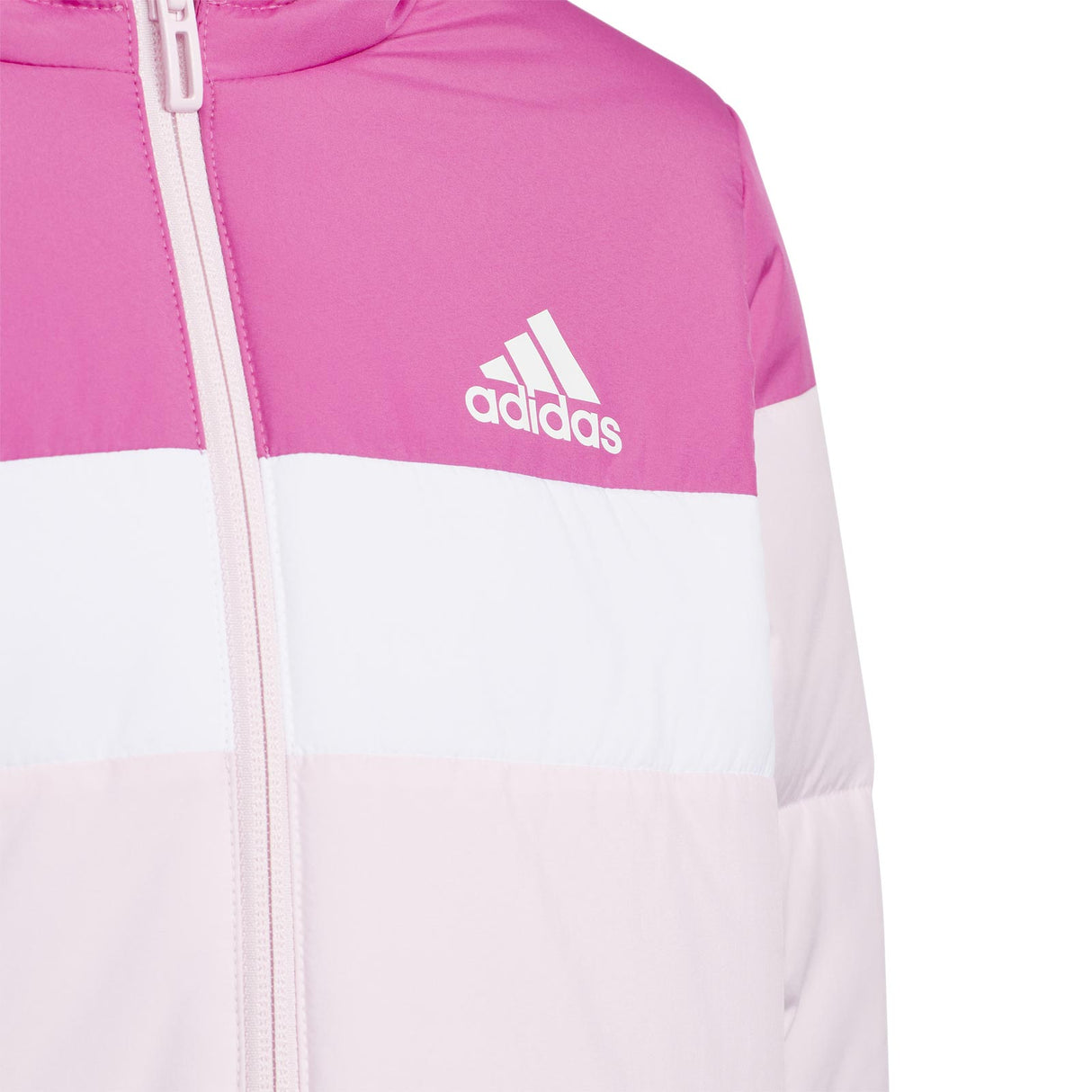 adidas Jnr Girls Pad Jacket Pink