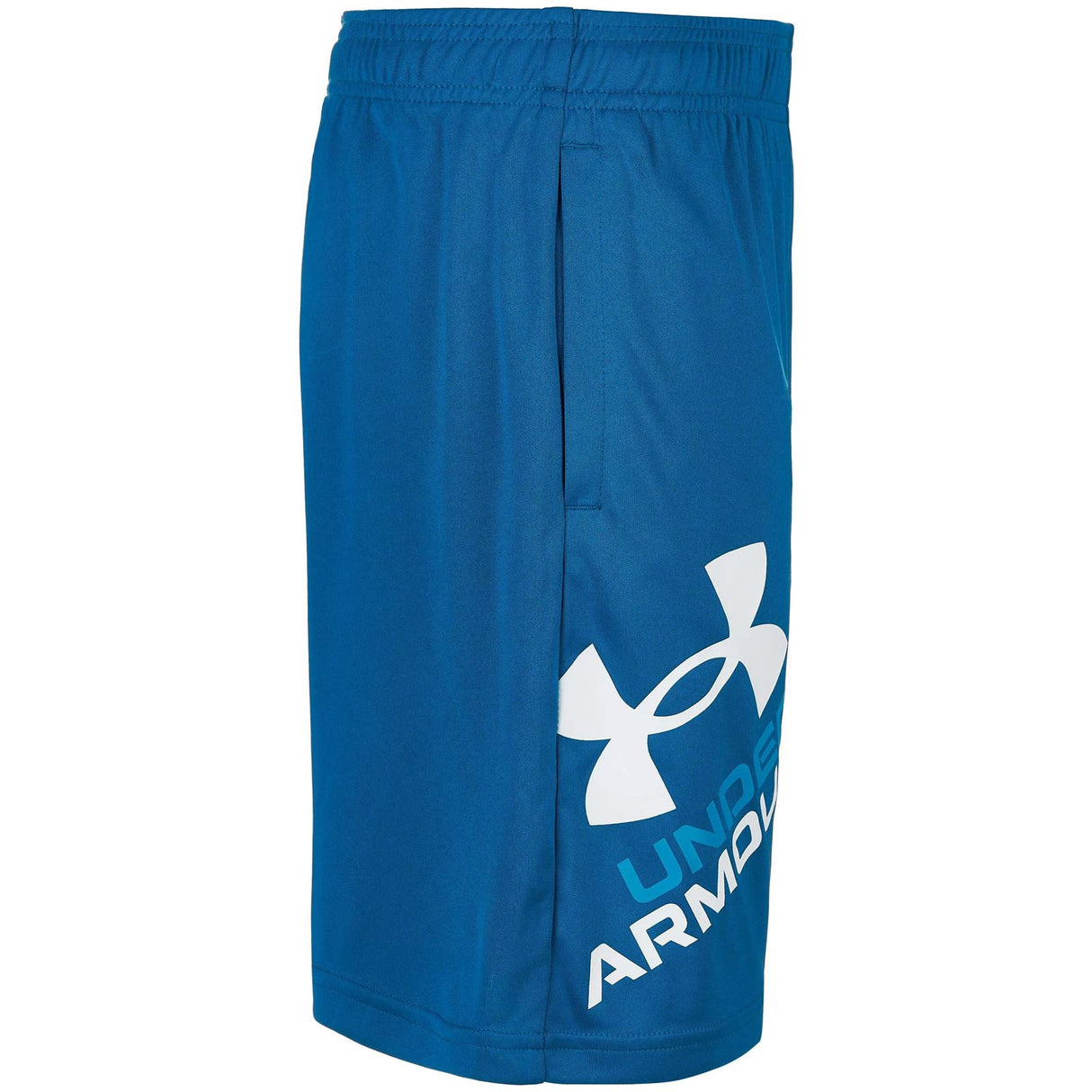 UA Boys Prototype 2.0 Logo Shorts Blue