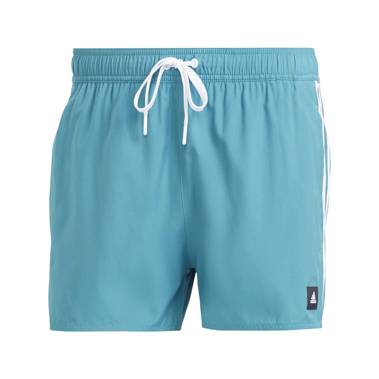 adidas Mens 3S CLX VSL Swim Shorts Green