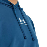 UA Womens Rival Terry Hoodie Blue