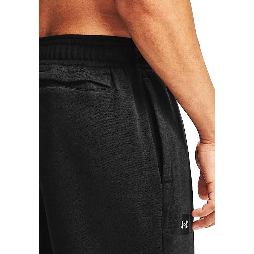 UA Mens Rival Fleece Joggers Black