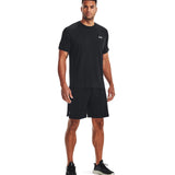 UA Mens Tech Reflective SS Black