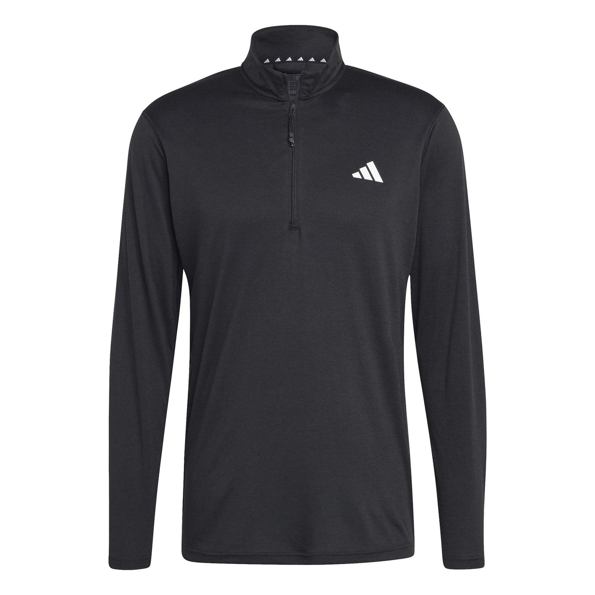 adidas Mens TR ES HZ Top Black