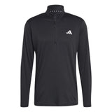 adidas Mens TR ES HZ Top Black