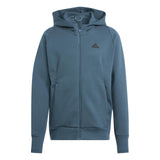 adidas Mens Z.N.E. PR FZ Hoodie Green